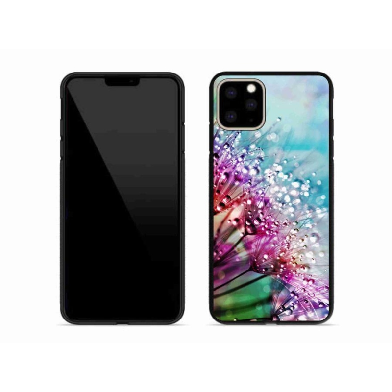 Zselés borítás mmCase iPhone 11 Pro Max készülékhez - színes virágok
