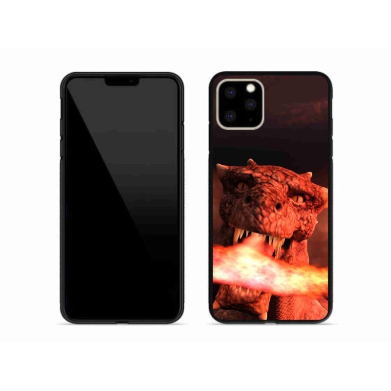 Zselés borítás mmCase iPhone 11 Pro Max készülékhez - sárkány