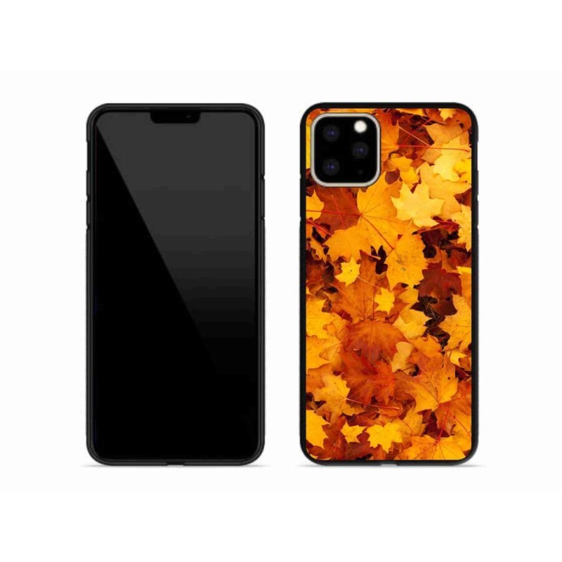 Gél borítás mmCase iPhone 11 Pro Max készülékhez - juharlevelek