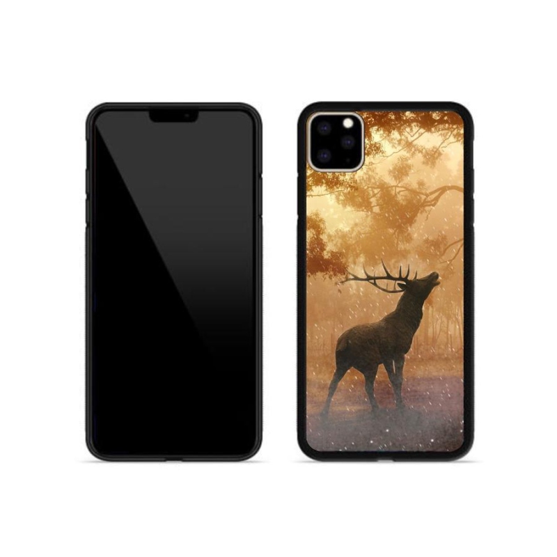 Zselés borítás mmCase iPhone 11 Pro Max készülékhez - szarvas a vadászaton