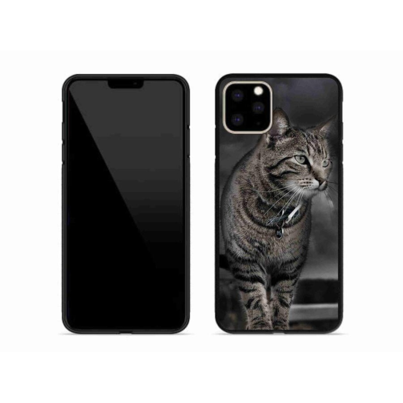 Zselés borítás mmCase iPhone 11 Pro Max készülékhez - macska