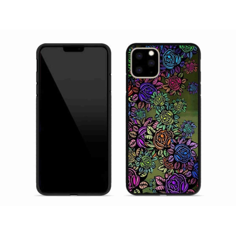 Gél borítás mmCase iPhone 11 Pro Max készülékhez - virágok 6