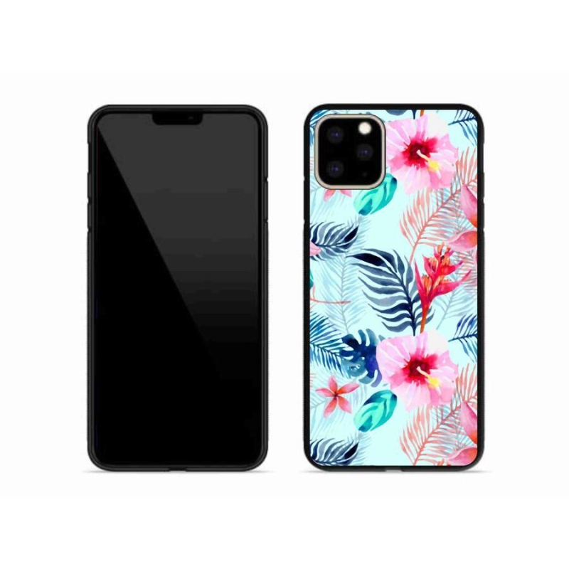 Gél borítás mmCase iPhone 11 Pro Max készülékhez - virágok