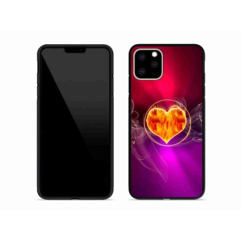 Gél borítás mmCase iPhone 11 Pro Max készülékhez - Tűz szíve