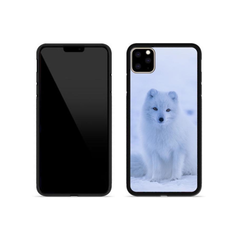 Zselés borítás mmCase iPhone 11 Pro Max készülékhez - polár róka