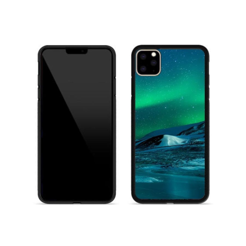 Zselés borítás mmCase iPhone 11 Pro Max készülékhez - sarki fény