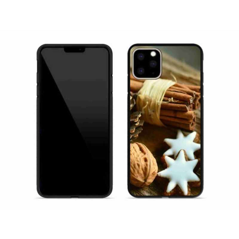 Gél borítás mmCase iPhone 11 Pro Max készülékhez - fahéj és mézeskalács