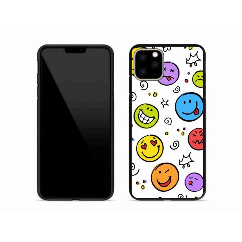 Gél borítás mmCase iPhone 11 Pro Max készülékhez - smiley-k