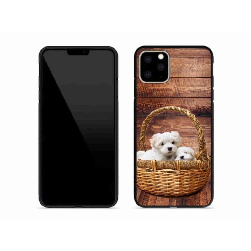 Gél borítás mmCase iPhone 11 Pro Max készülékhez - kiskutyák