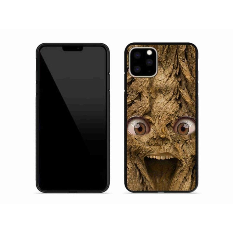 Gél borítás mmCase iPhone 11 Pro Max készülékhez - boldog fa szemekkel