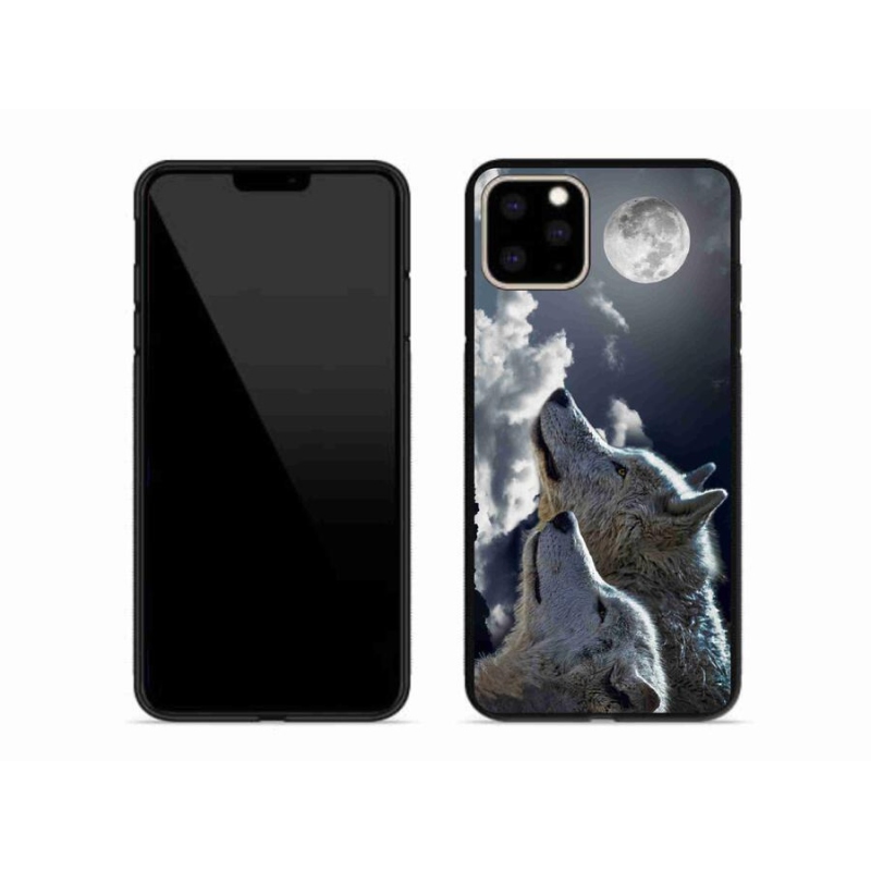 Zselés borítás mmCase iPhone 11 Pro Max készülékhez - farkasok