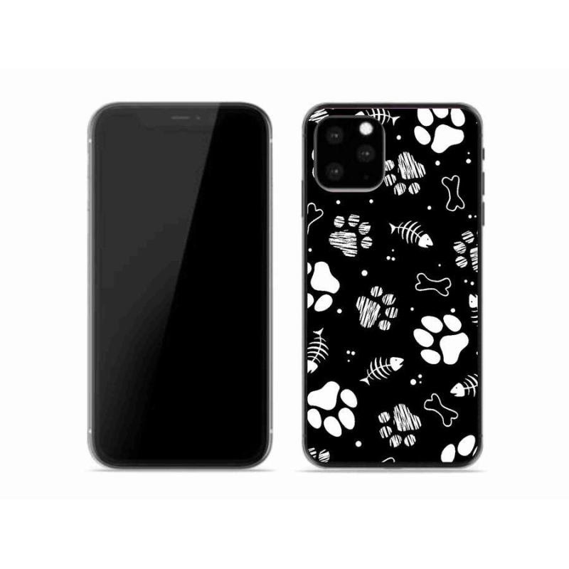 Gél borítás mmCase iPhone 11 Pro készülékhez - kutyamancsok