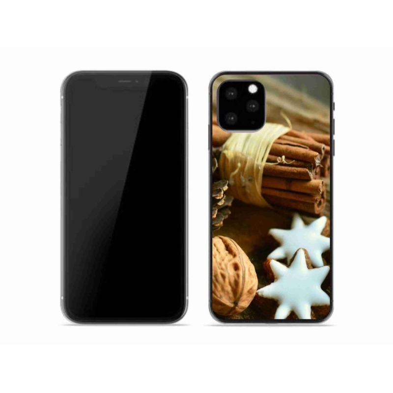 Gél borítás mmCase iPhone 11 Pro készülékhez - fahéj és mézeskalács