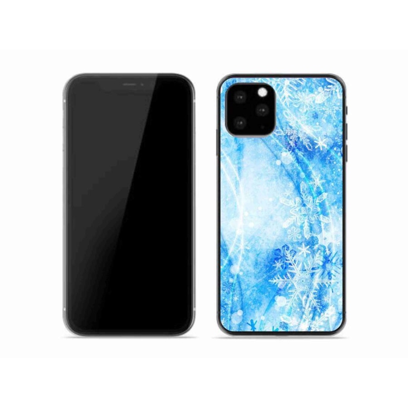 Zselés borítás mmCase iPhone 11 Pro készülékhez - hópelyhek