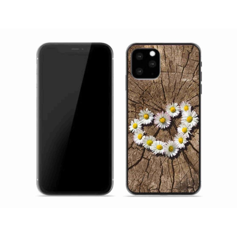 Zselés borítás mmCase iPhone 11 Pro készülékhez - Százszorszépek szíve
