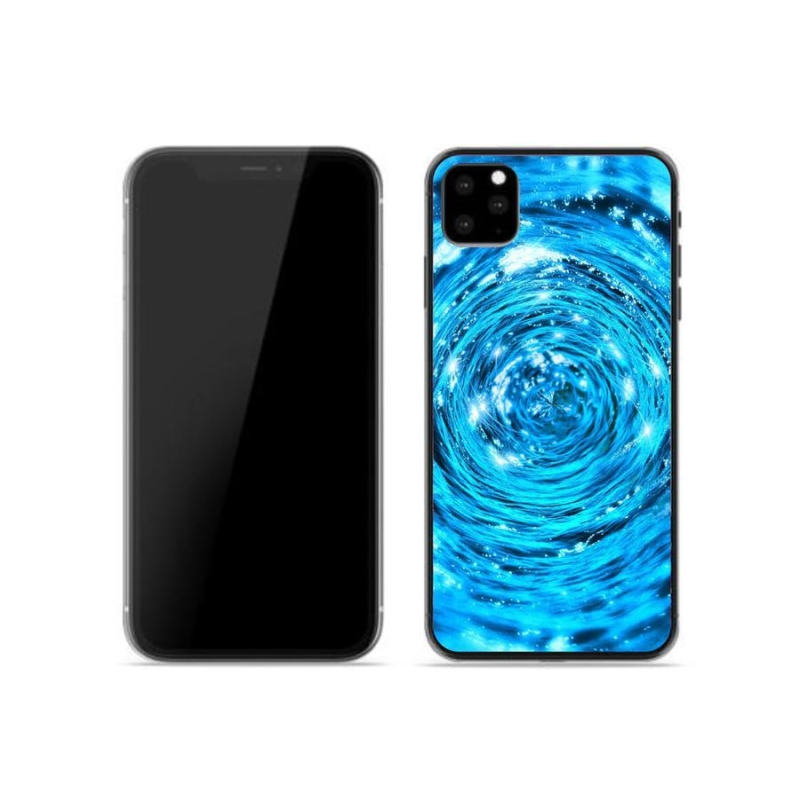 Zselés borítás mmCase iPhone 11 Pro készülékhez - water vortex