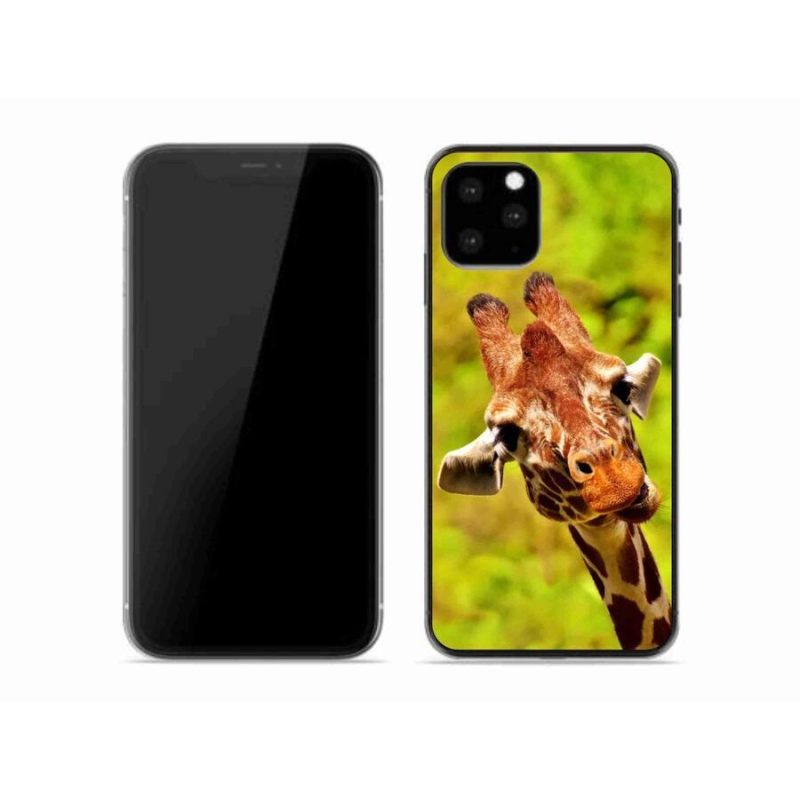 Zselés borítás mmCase iPhone 11 Pro készülékhez - zsiráf
