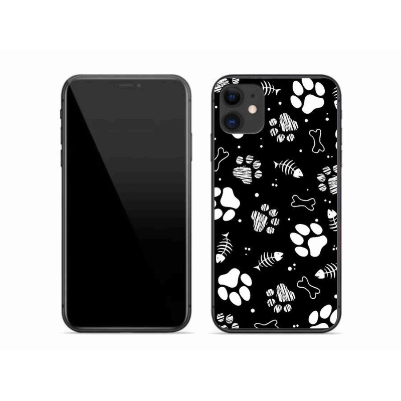 Gél borítás mmCase iPhone 11 készülékhez - kutyamancsok
