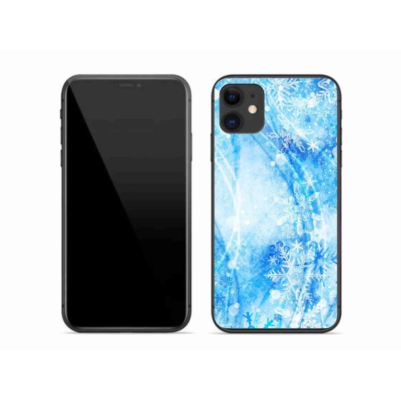 Gél borítás mmCase iPhone 11 készülékhez - hópelyhek