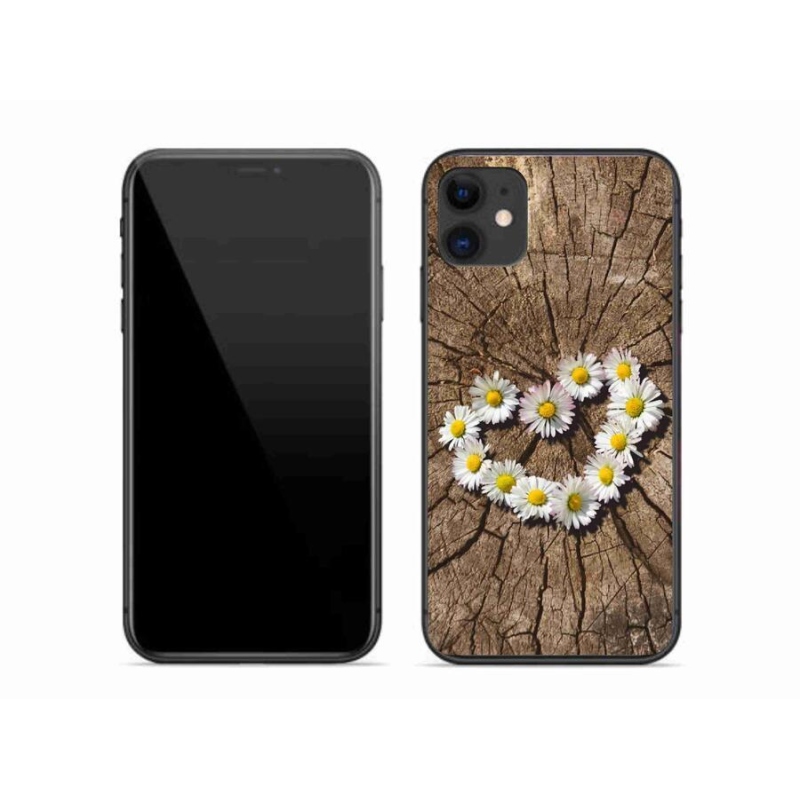 Zselés borítás mmCase iPhone 11 készülékhez - Százszorszépek szíve