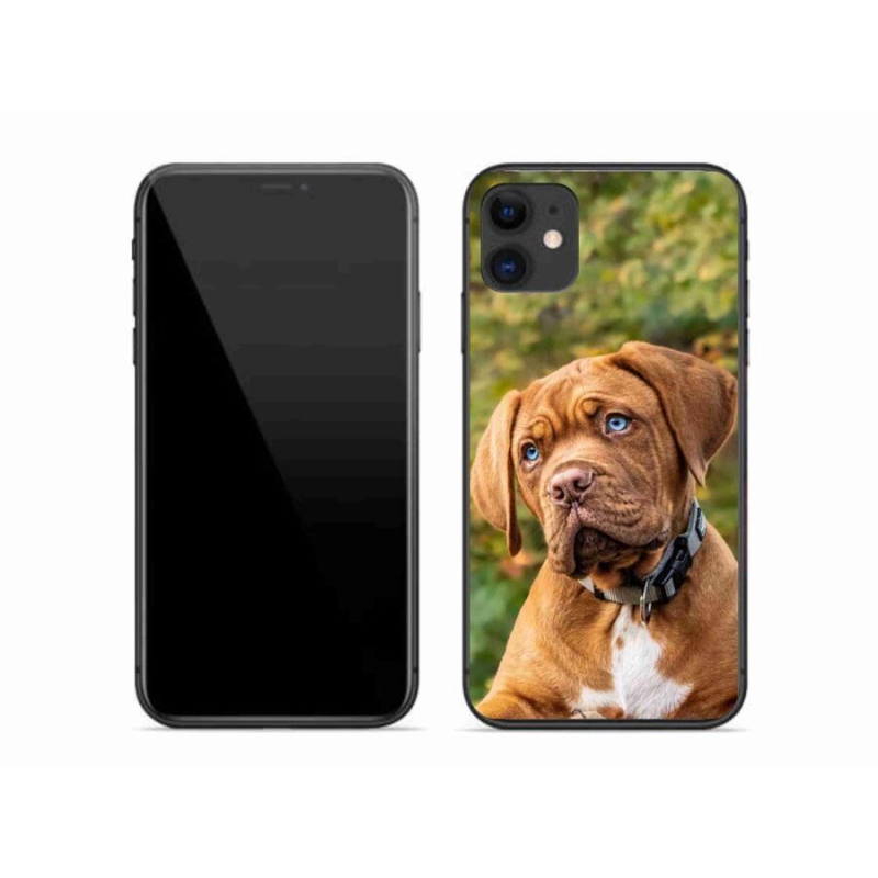 Zselés borítás mmCase iPhone 11 készülékhez - kölyökkutyakék