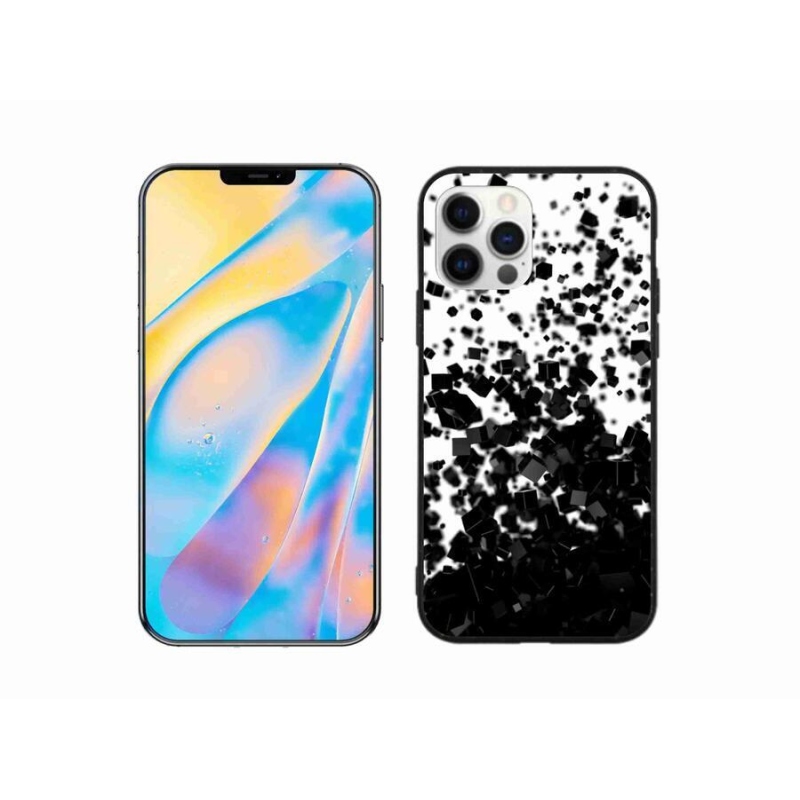 Gél borítás mmCase iPhone 12 készülékhez - absztrakt minta 1