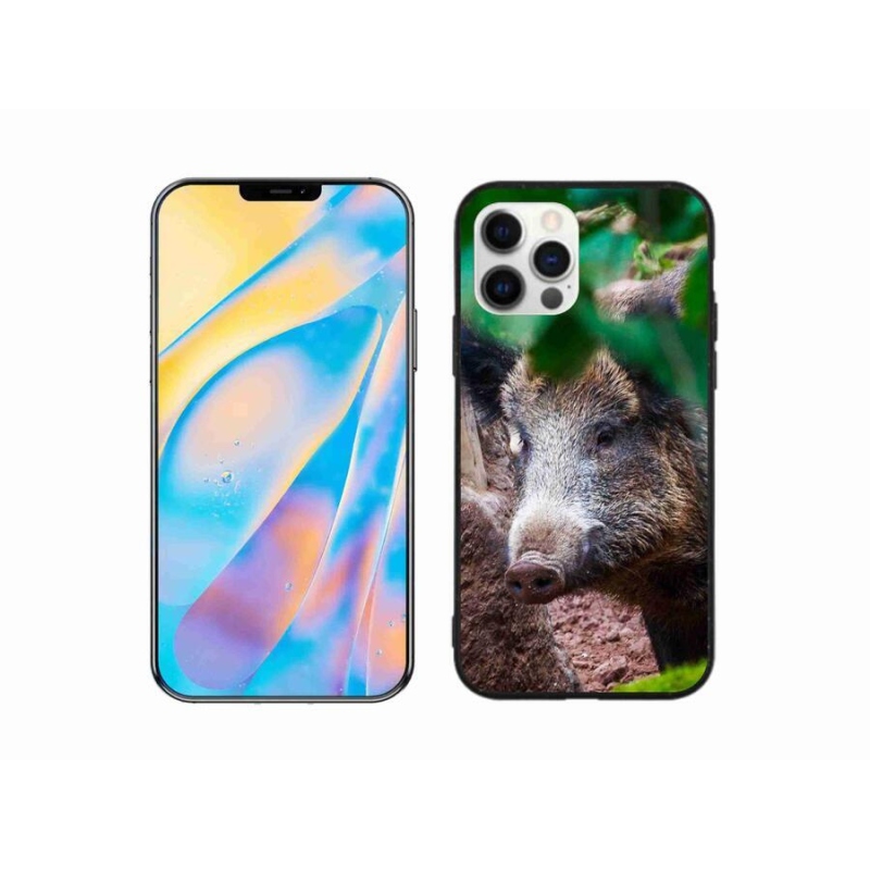 Gél borítás mmCase iPhone 12 készülékhez - vaddisznó