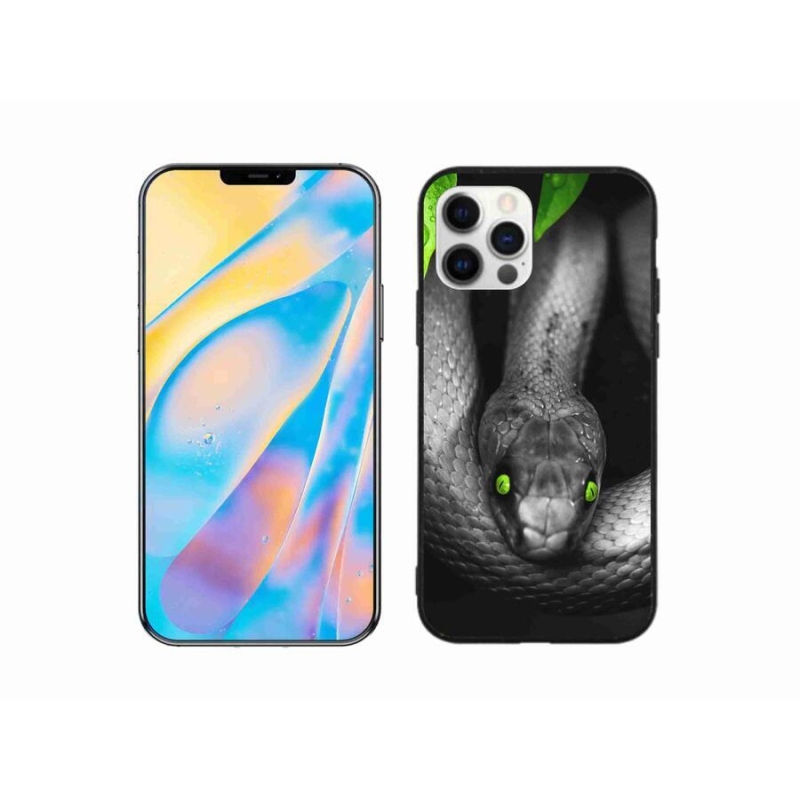 Gél borítás mmCase iPhone 12 készülékhez - kígyó