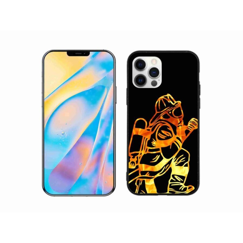 Gél borítás mmCase iPhone 12 készülékhez - tűzoltó 1