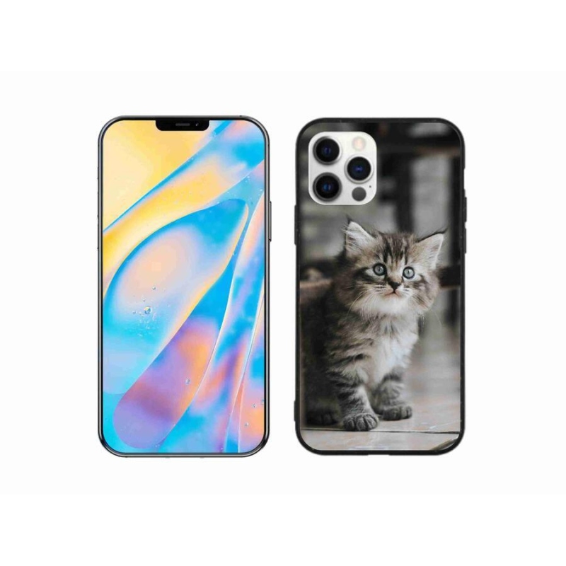 Gél borítás mmCase iPhone 12 készülékhez - cica