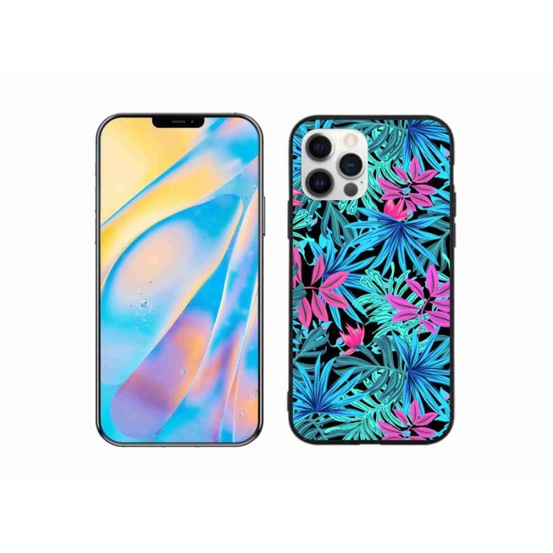 Gél borítás mmCase iPhone 12 készülékhez - virágok 3