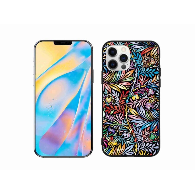 Gél borítás mmCase iPhone 12 készülékhez - virágok 5