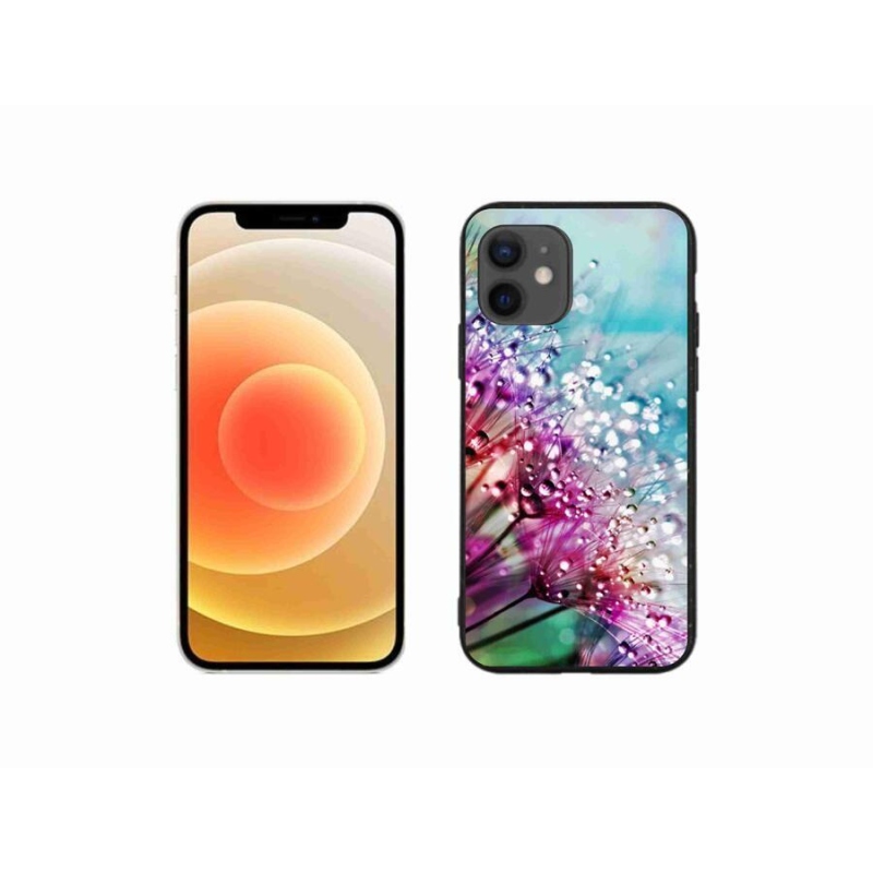 Gél borítás mmCase iPhone 12 mini készülékhez - színes virágok