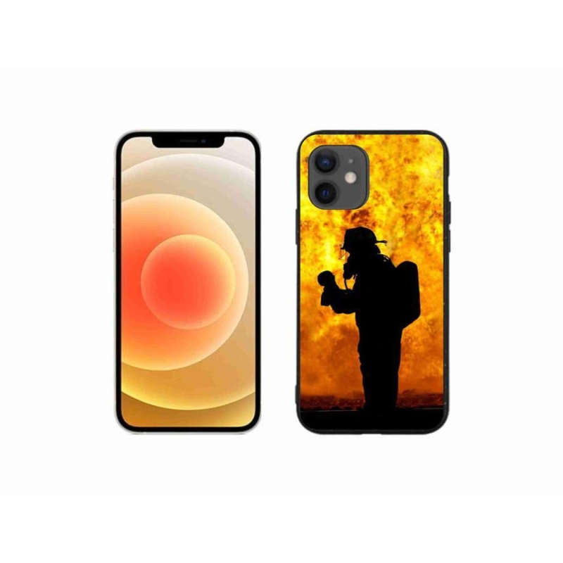 Gél borítás mmCase iPhone 12 mini készülékhez - tűzoltó