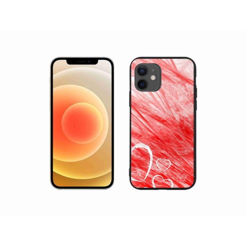 Zselés borítás mmCase iPhone 12 mini készülékhez - szív