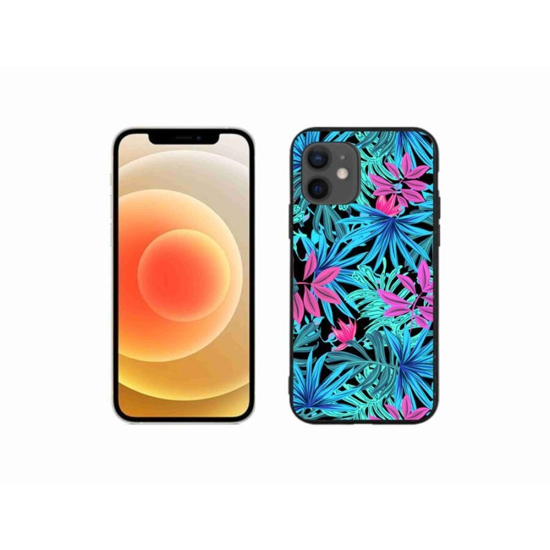 Zselés borítás mmCase iPhone 12 mini készülékhez - virágok 3