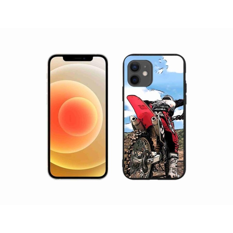 Gél borítás mmCase iPhone 12 mini készülékhez - moto