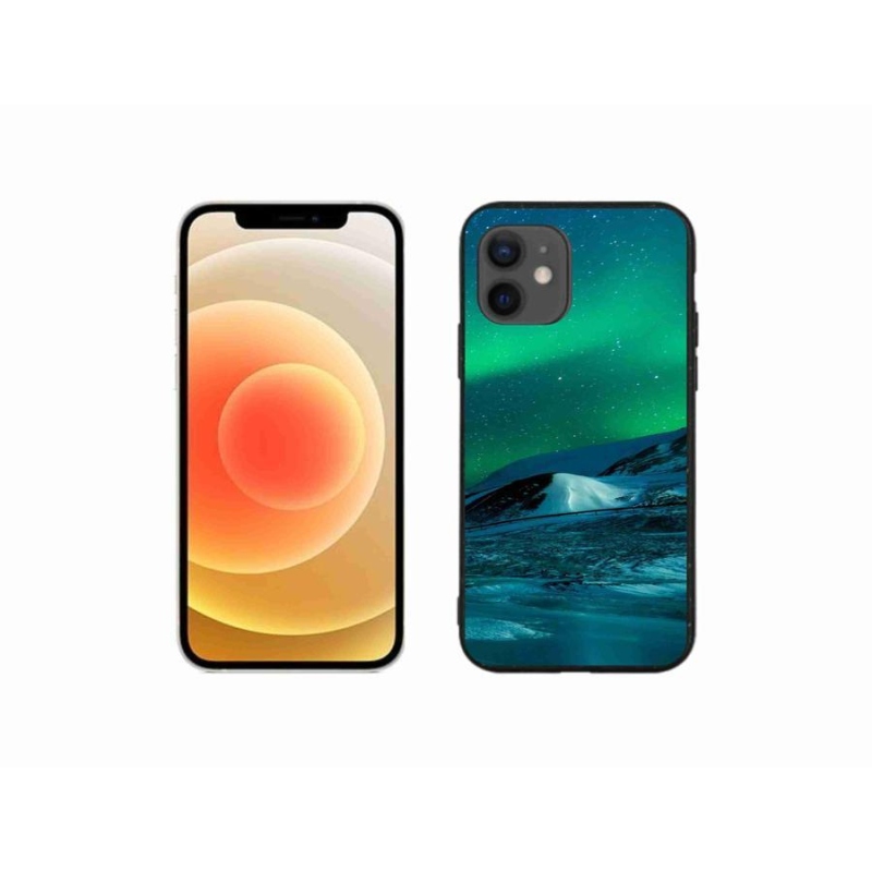 Gél borítás mmCase iPhone 12 mini készülékhez - sarki fény