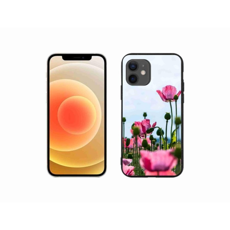 Gél borítás mmCase iPhone 12 mini készülékhez - mákos színű