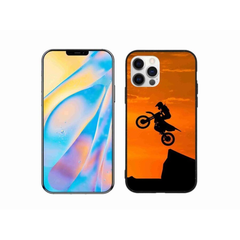 Zselés borítás mmCase iPhone 12 készülékhez - motocross