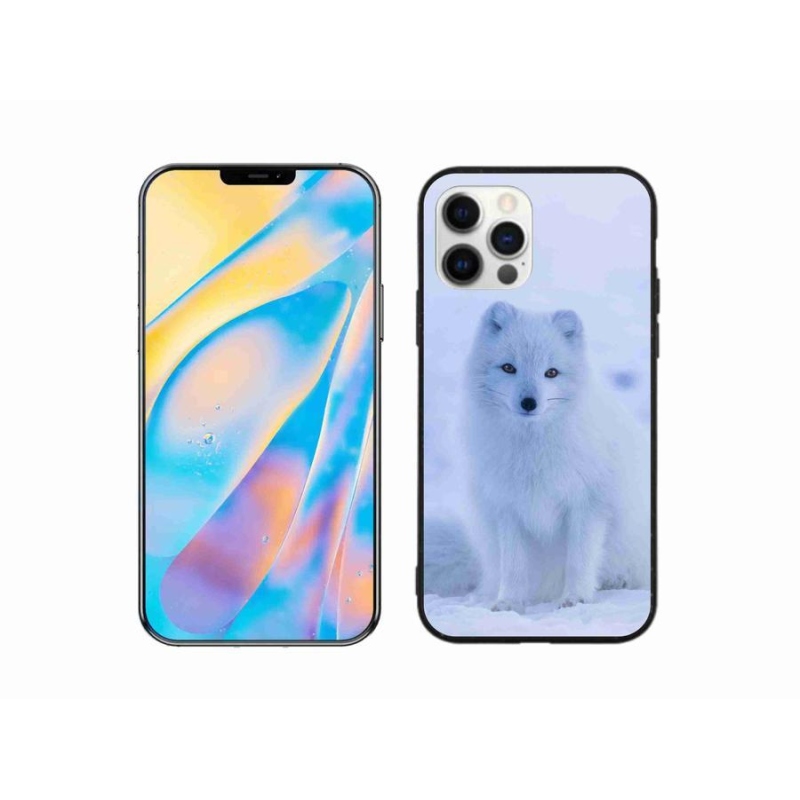 Zselés borítás mmCase iPhone 12 készülékhez - polár róka