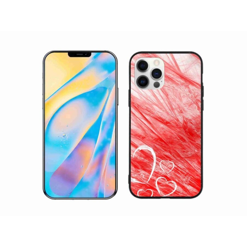 Zselés borítás mmCase iPhone 12 Pro készülékhez - szív