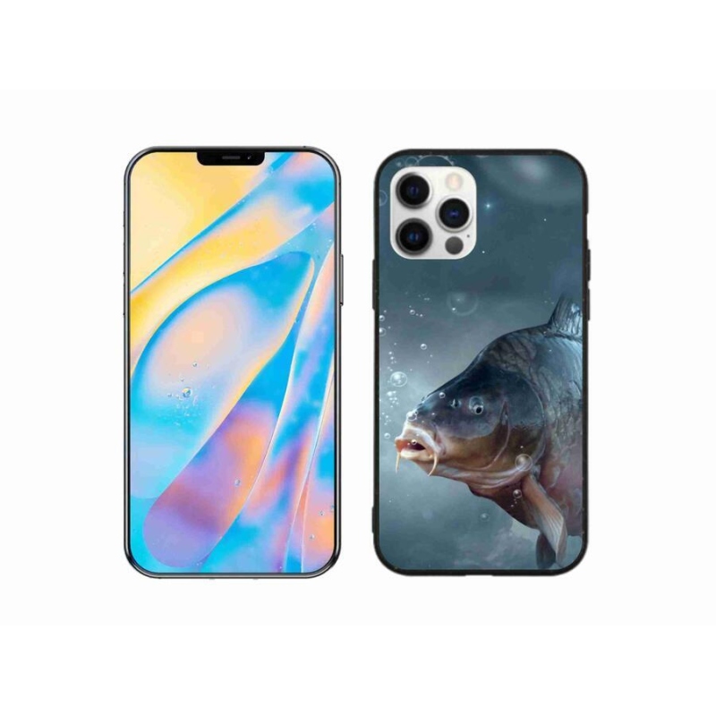 Gél borítás mmCase iPhone 12 Pro készülékhez - ponty és buborékok