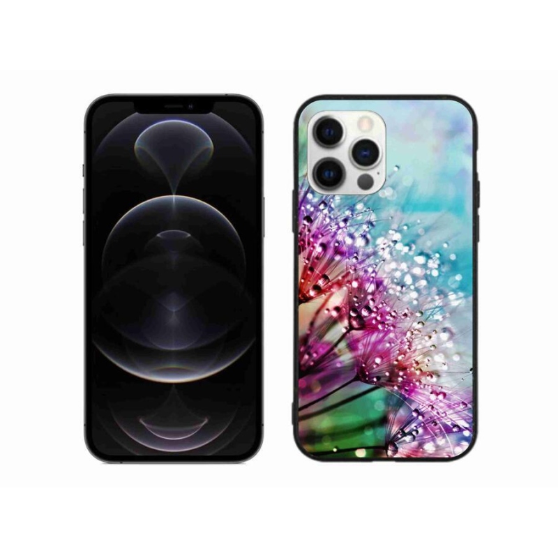 Zselés borítás mmCase iPhone 12 Pro Max készülékhez - színes virágok