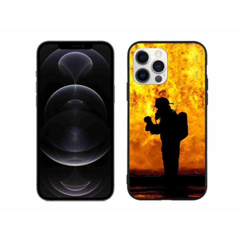 Gél borítás mmCase iPhone 12 Pro Max készülékhez - tűzoltó
