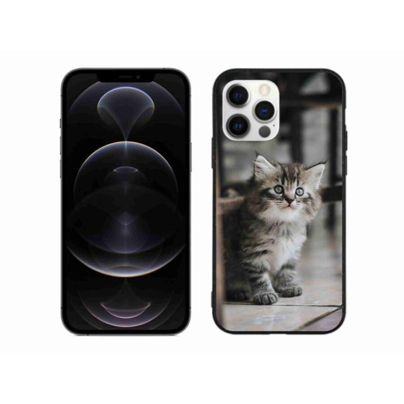 Zselés borítás mmCase iPhone 12 Pro Max készülékhez - cica