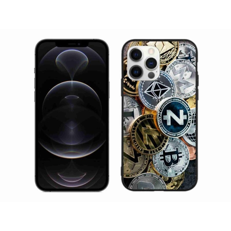 Gél borítás mmCase iPhone 12 Pro Max készülékhez - kriptovaluták