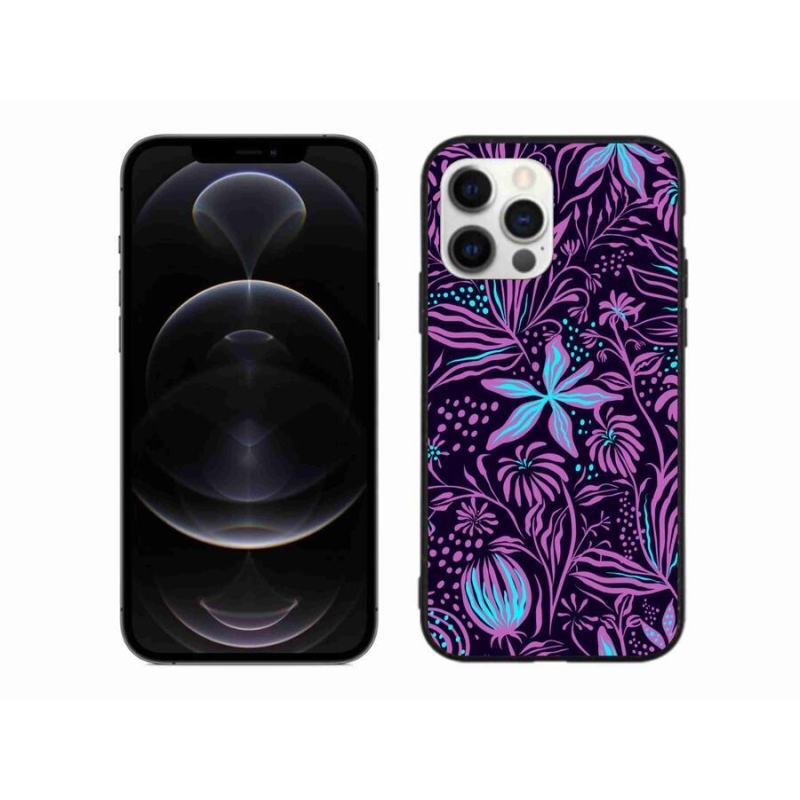 Zselés borítás mmCase iPhone 12 Pro Max készülékhez - virágok 2