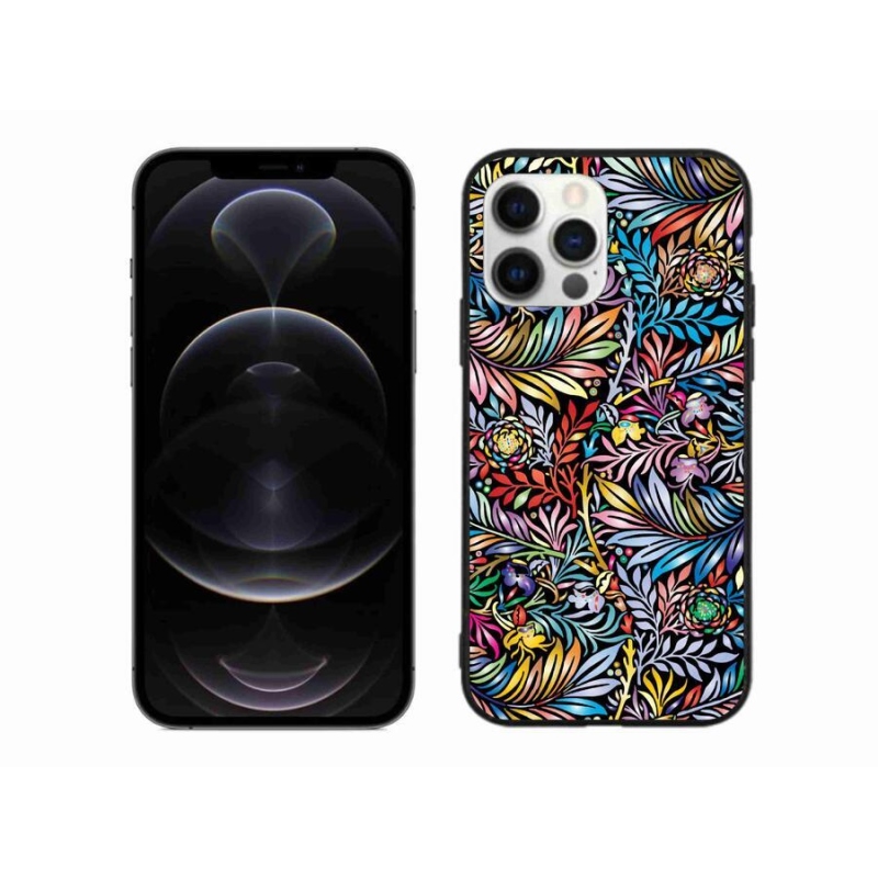 Gél borítás mmCase iPhone 12 Pro Max készülékhez - virágok 5