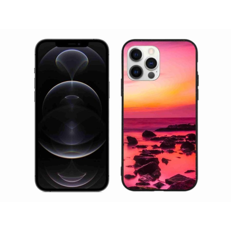 Gél borítás mmCase iPhone 12 Pro Max készülékhez - tenger és ragyogás